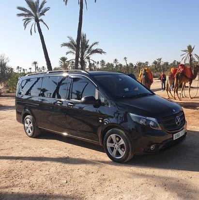 Mercedes Viano avec chauffeur